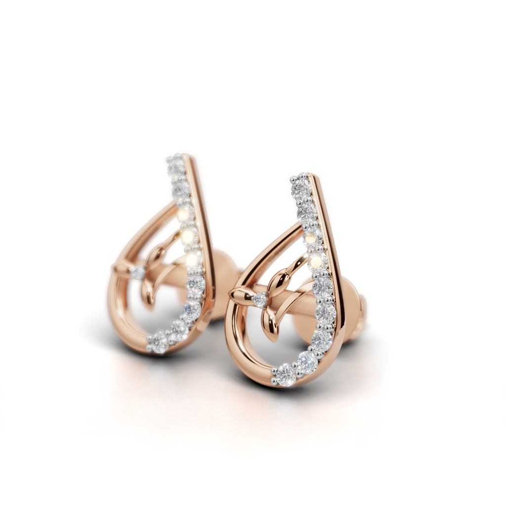 Dewdrop Cluster Studs