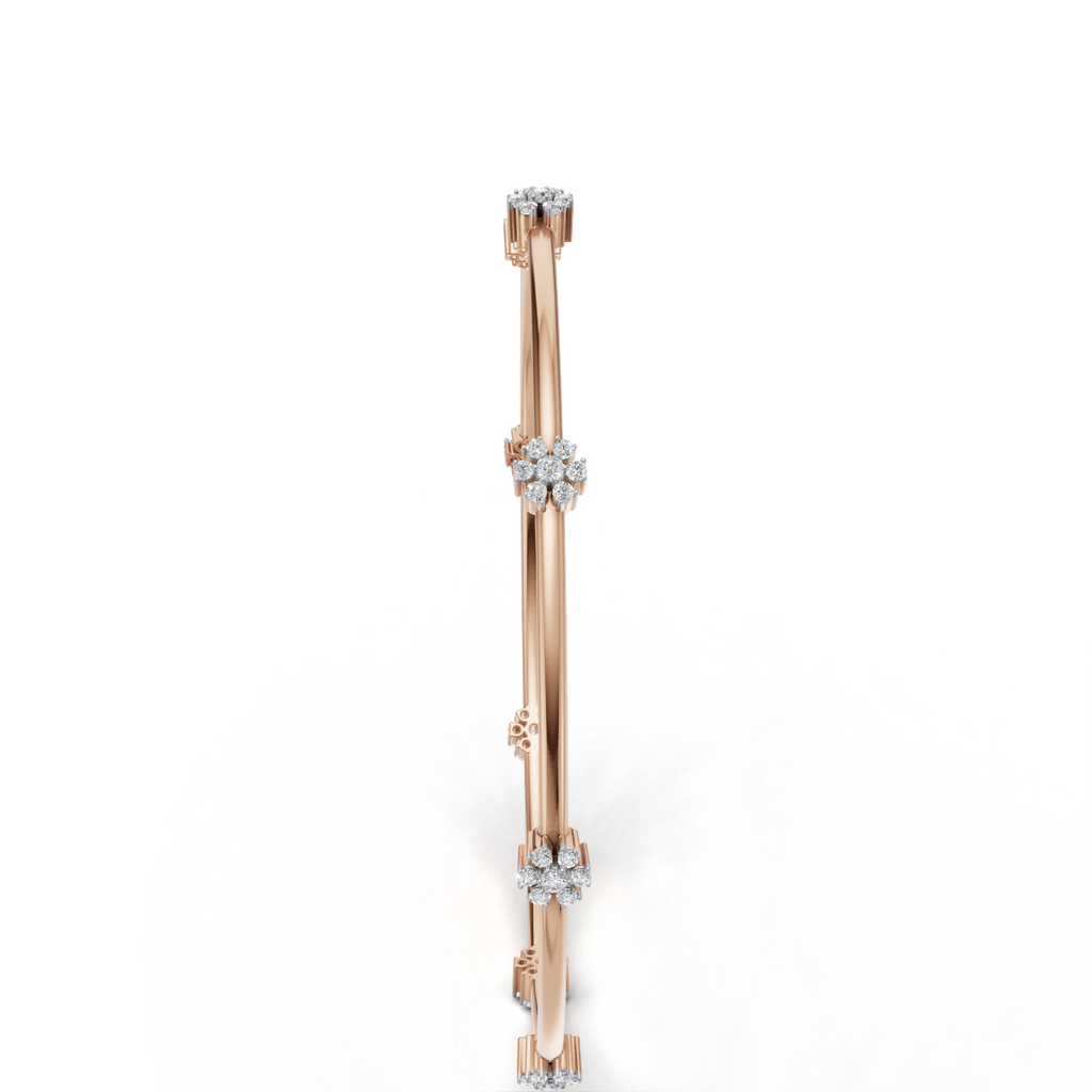 Petal Cascade Bangle