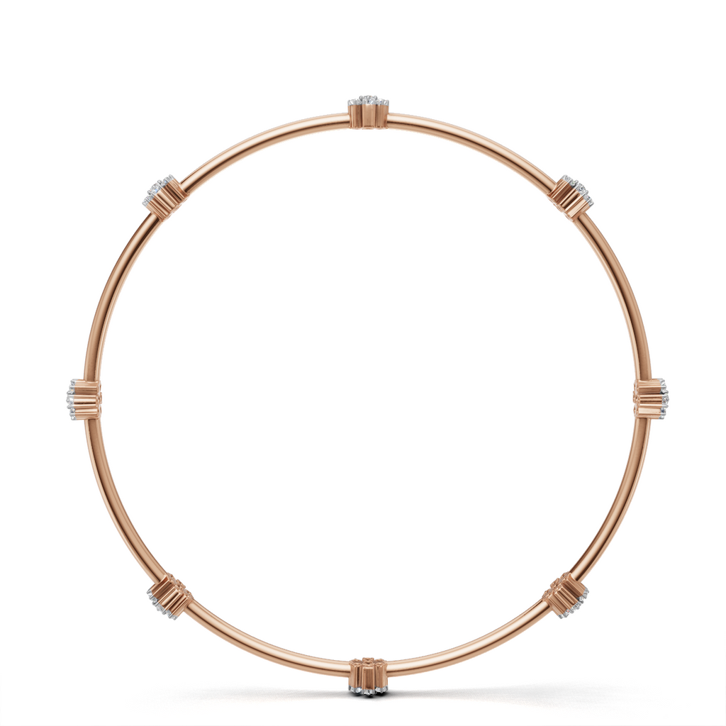 Petal Cascade Bangle