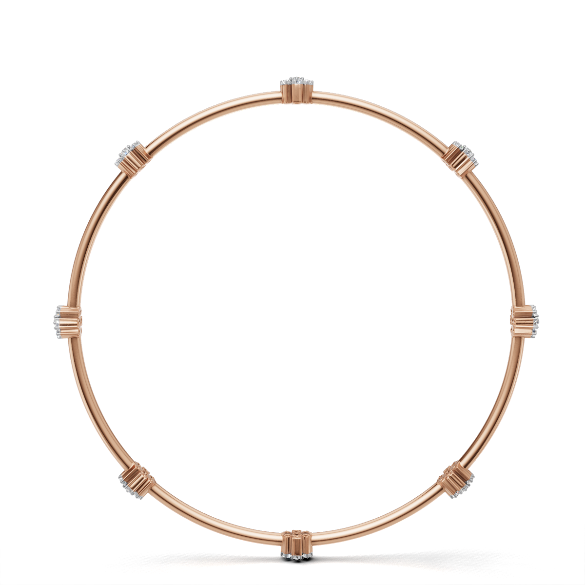 Petal Cascade Bangle