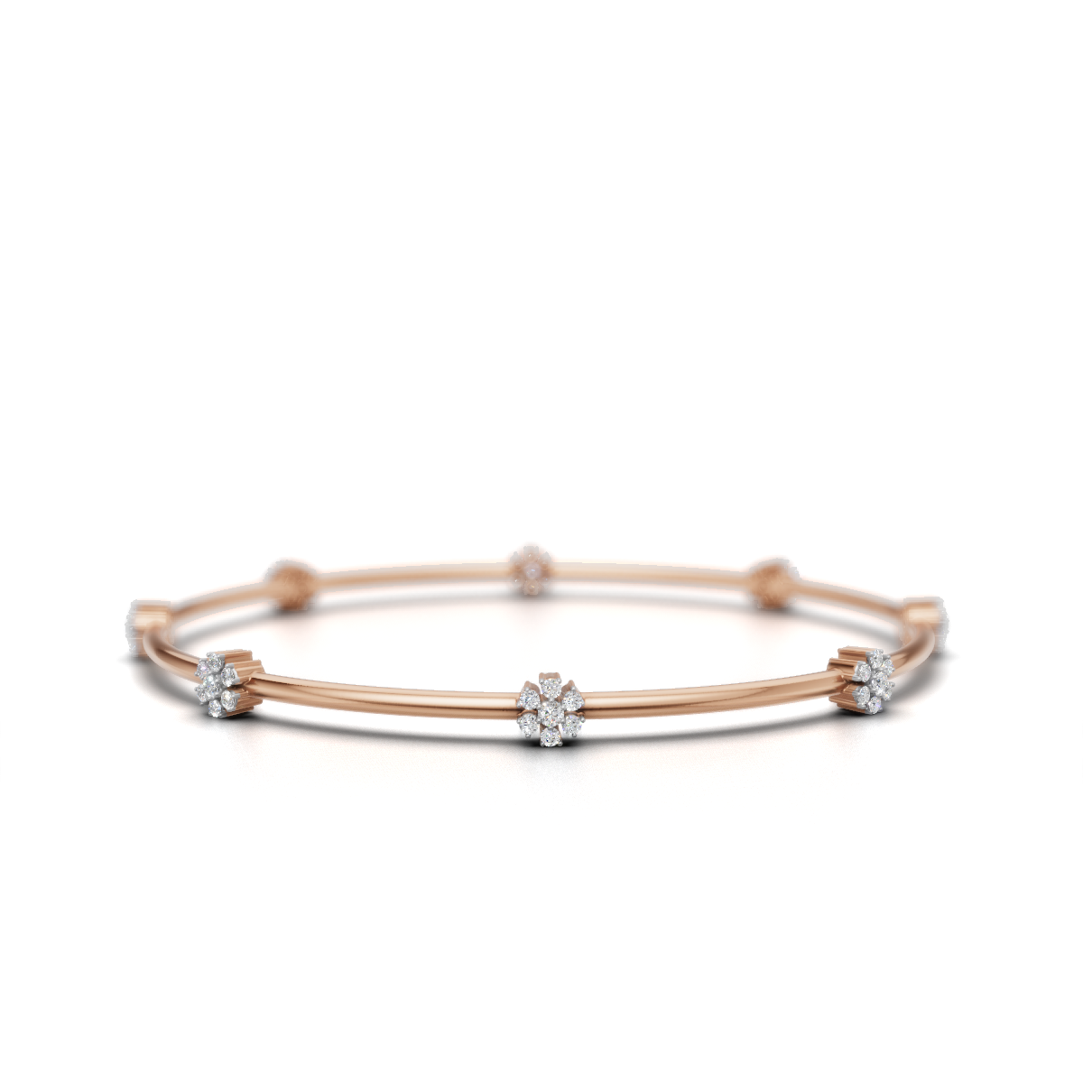 Petal Cascade Bangle
