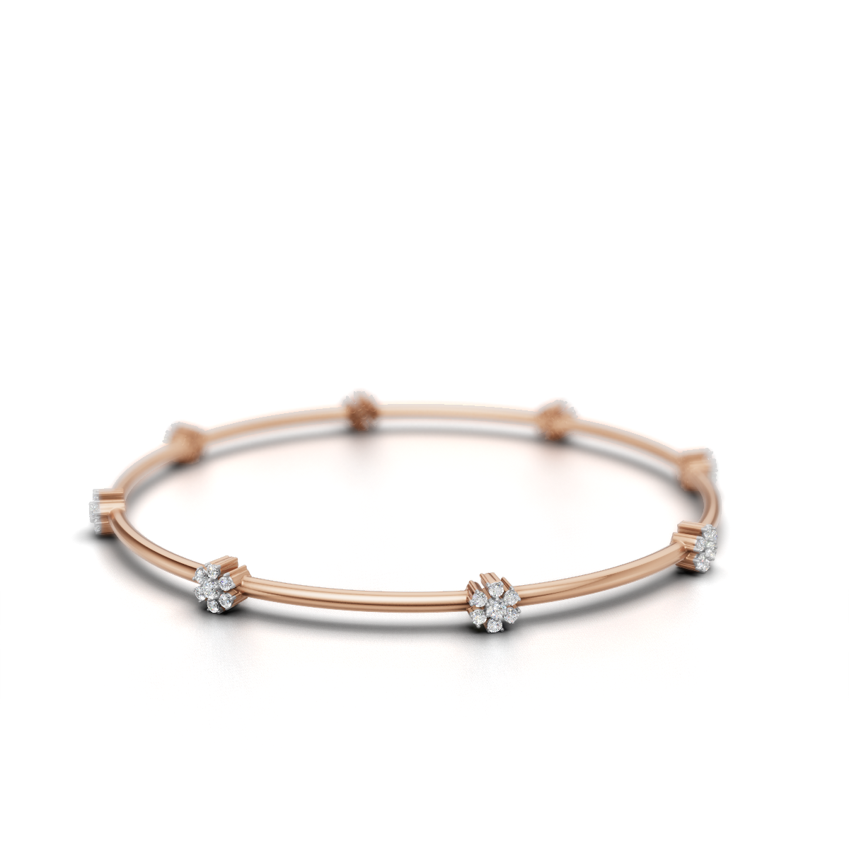 Petal Cascade Bangle