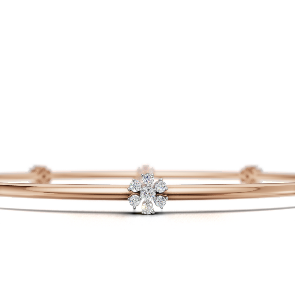 Petal Cascade Bangle