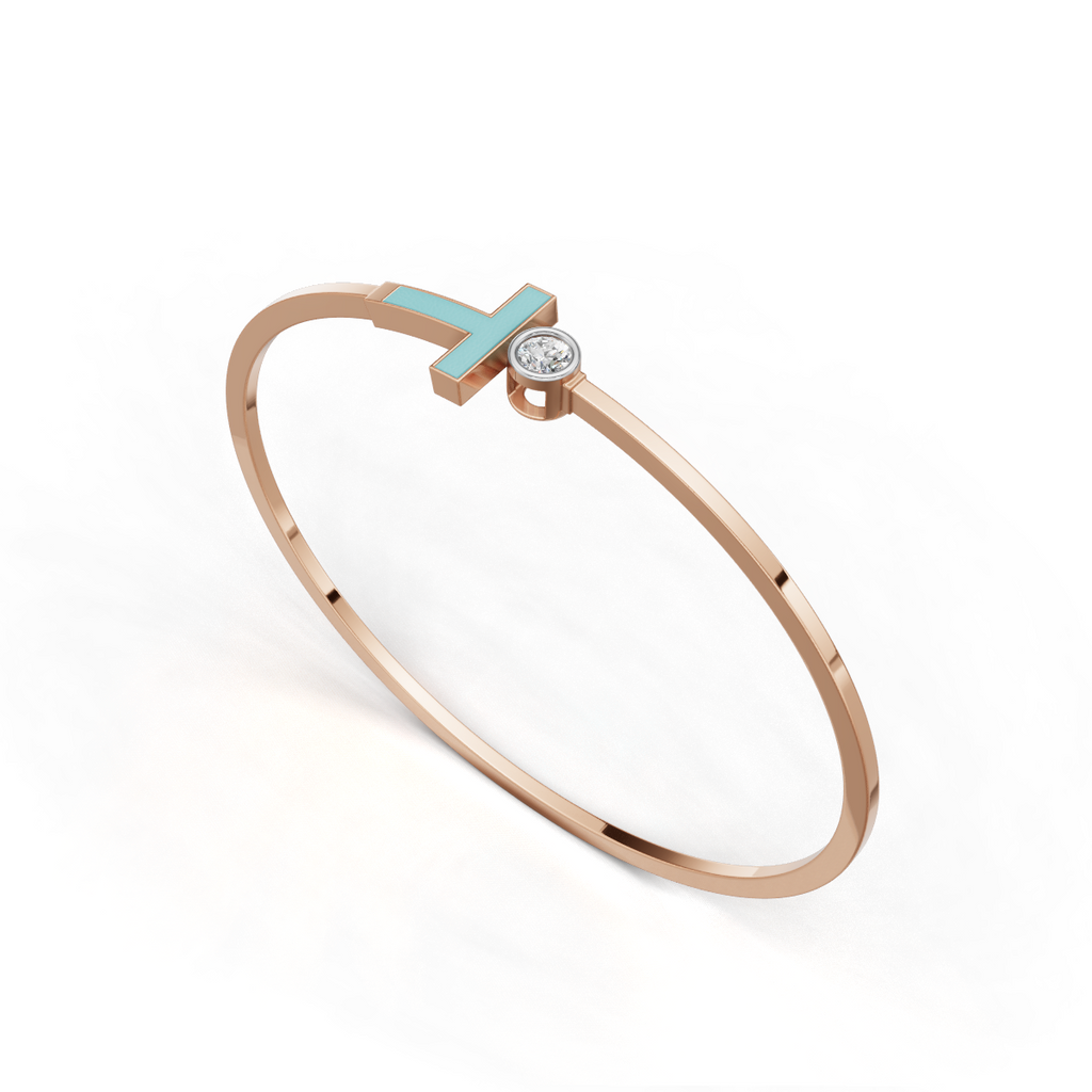 Turquoise T-Gleam Cuff