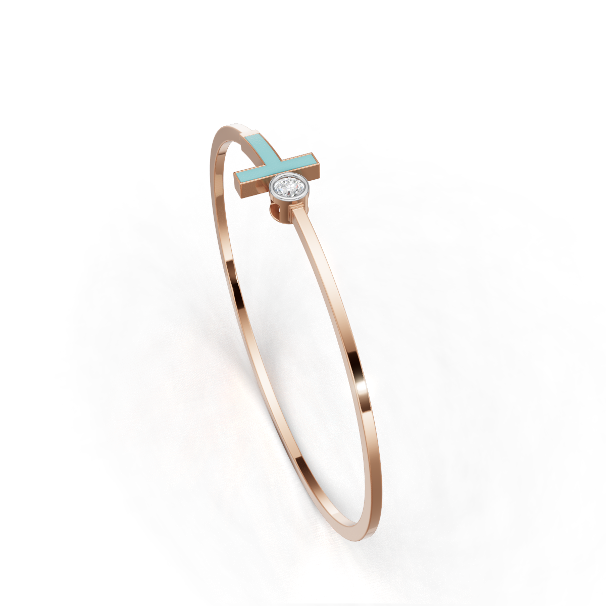 Turquoise T-Gleam Cuff