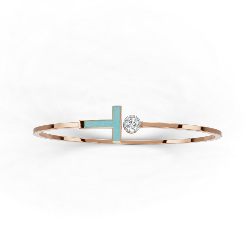 Turquoise T-Gleam Cuff