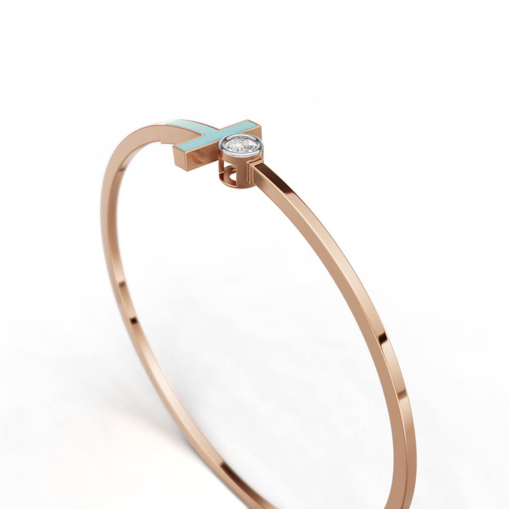 Turquoise T-Gleam Cuff