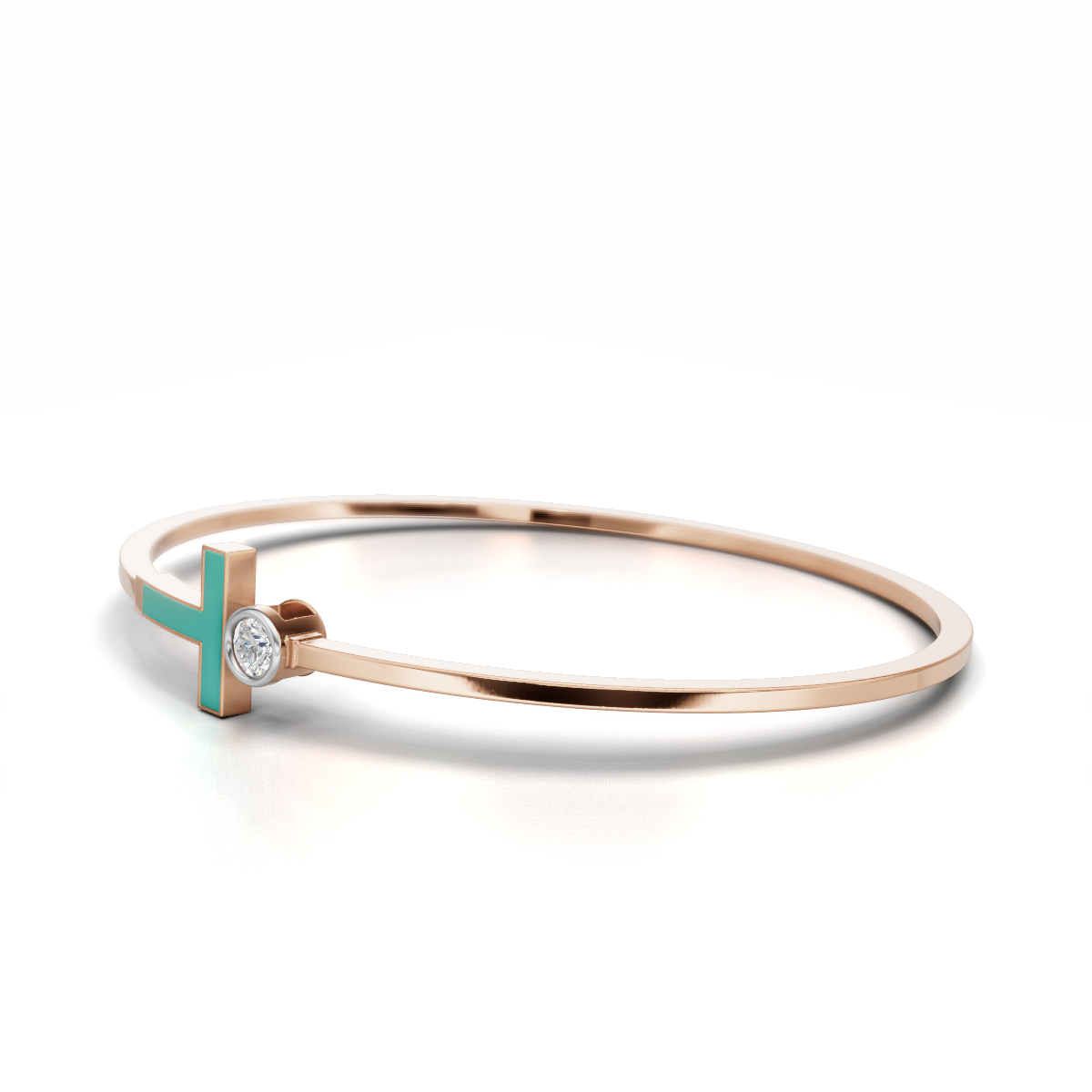 Turquoise T-Gleam Cuff