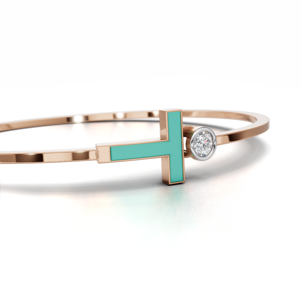 Turquoise T-Gleam Cuff