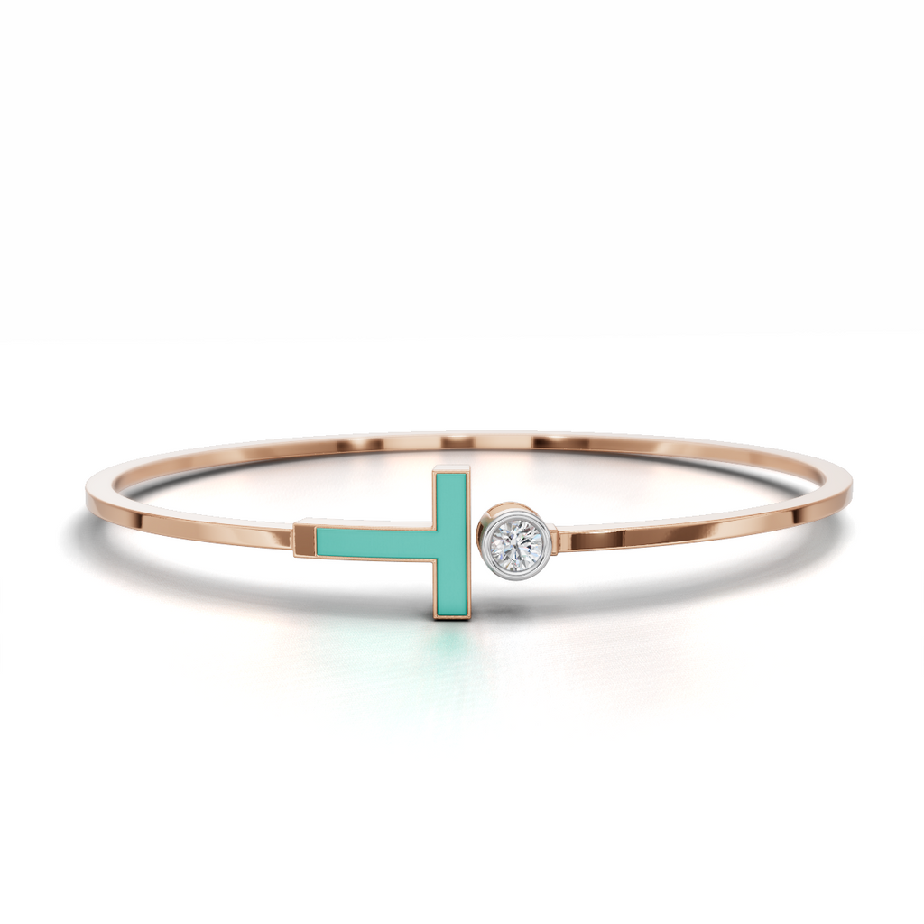 Turquoise T-Gleam Cuff