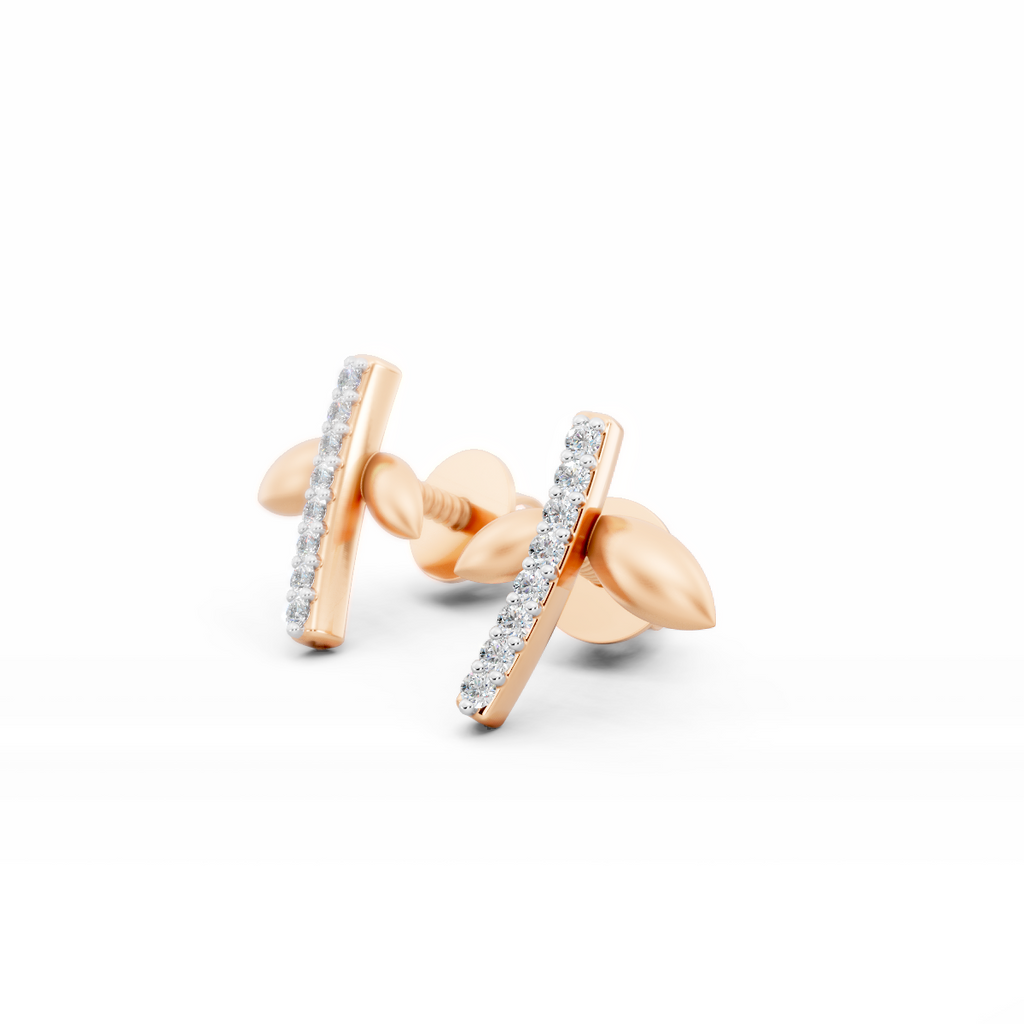 Linear Swirl Stud