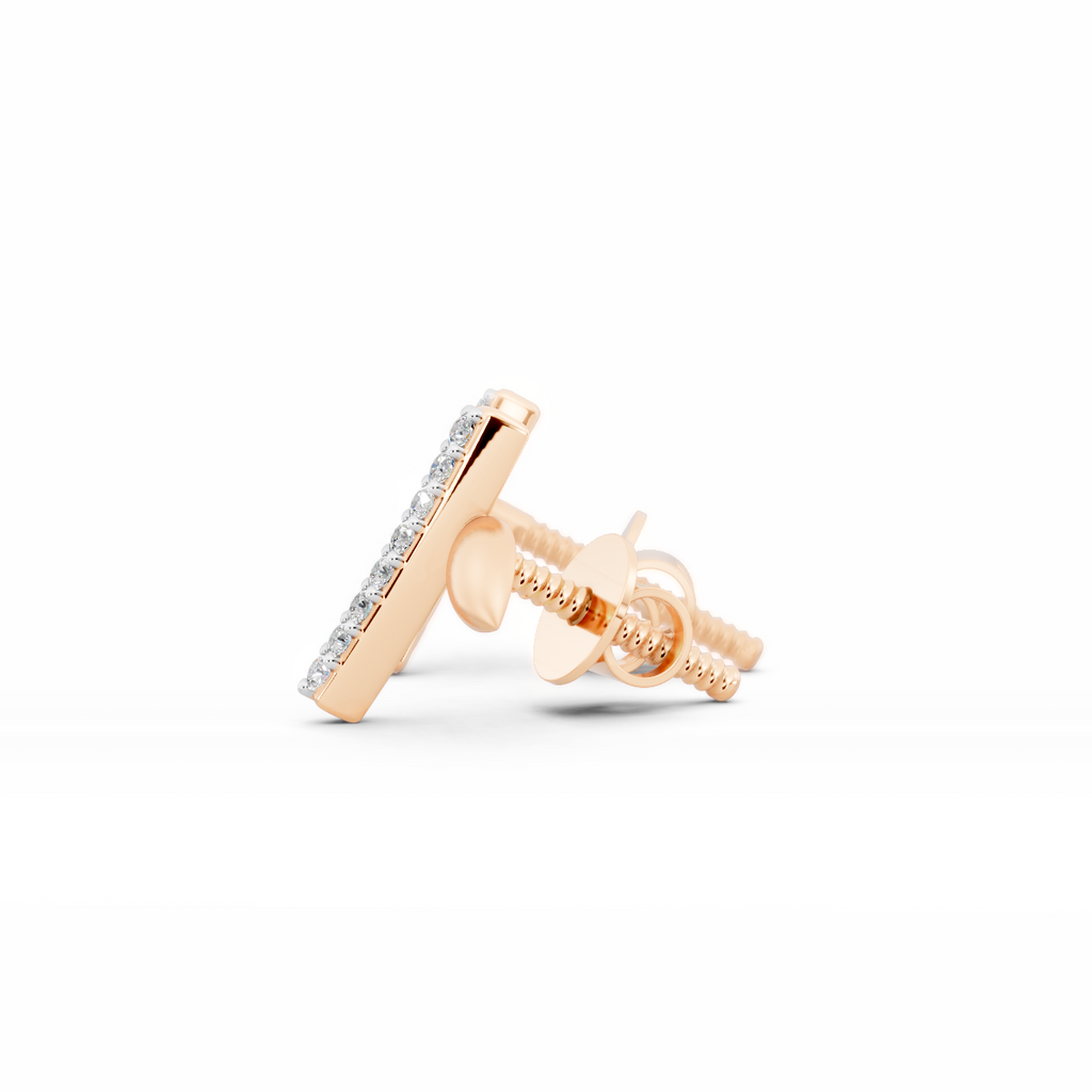 Linear Swirl Stud