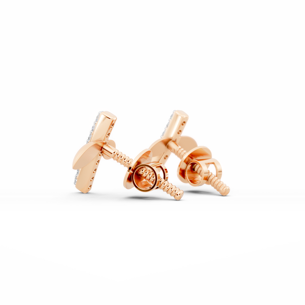 Linear Swirl Stud