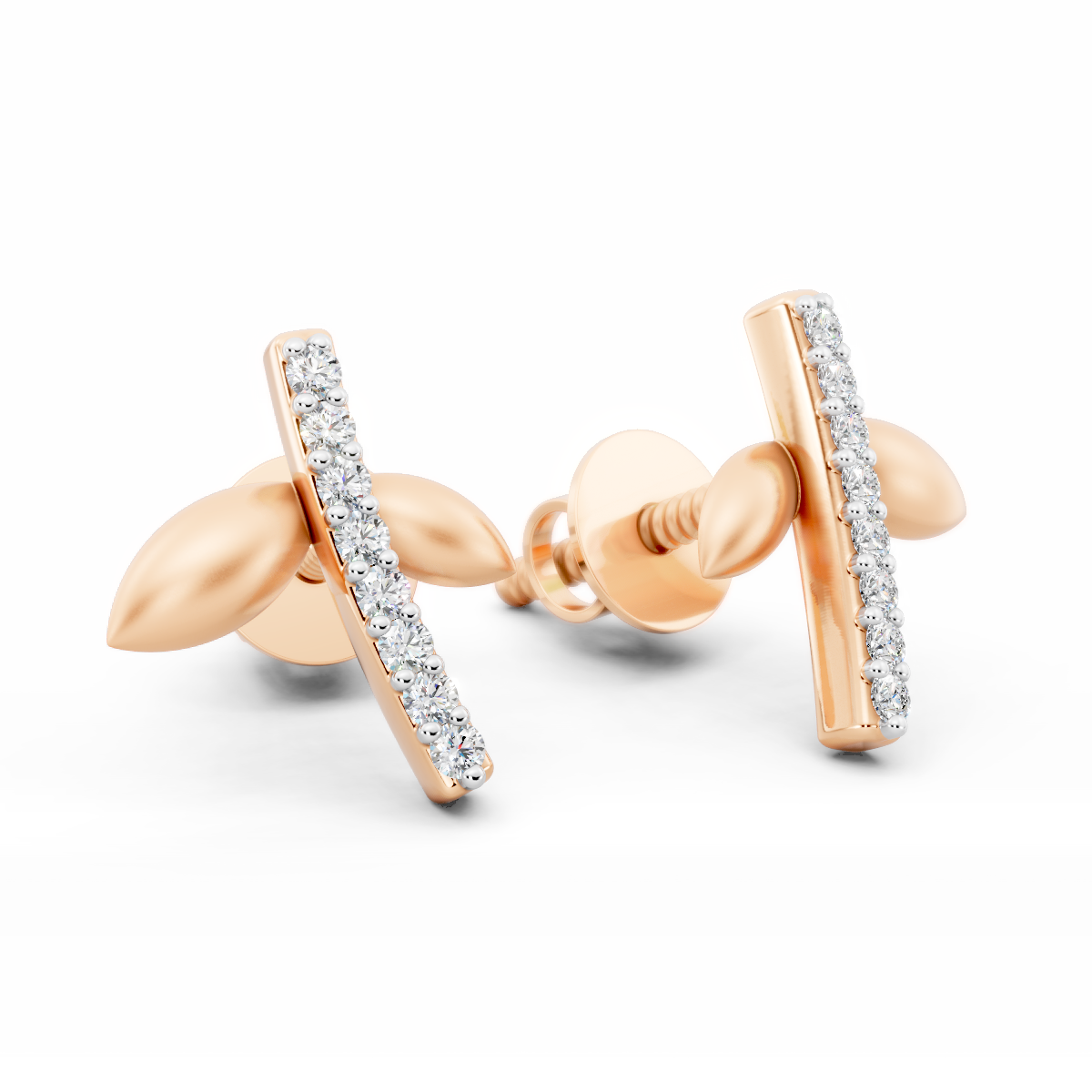 Linear Swirl Stud