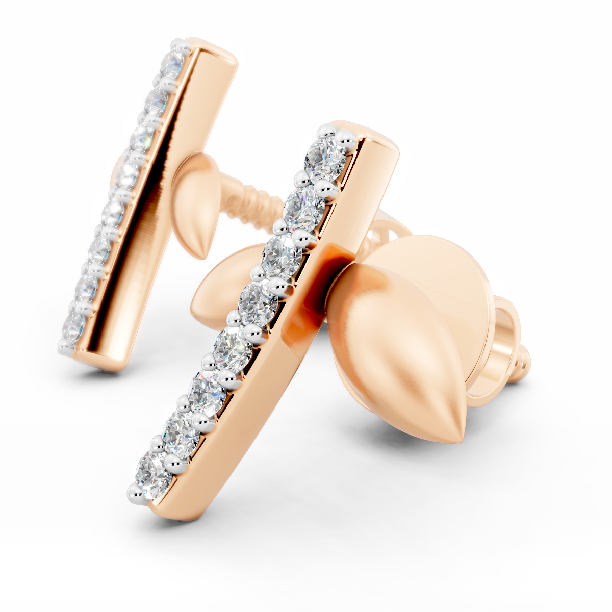 Linear Swirl Stud