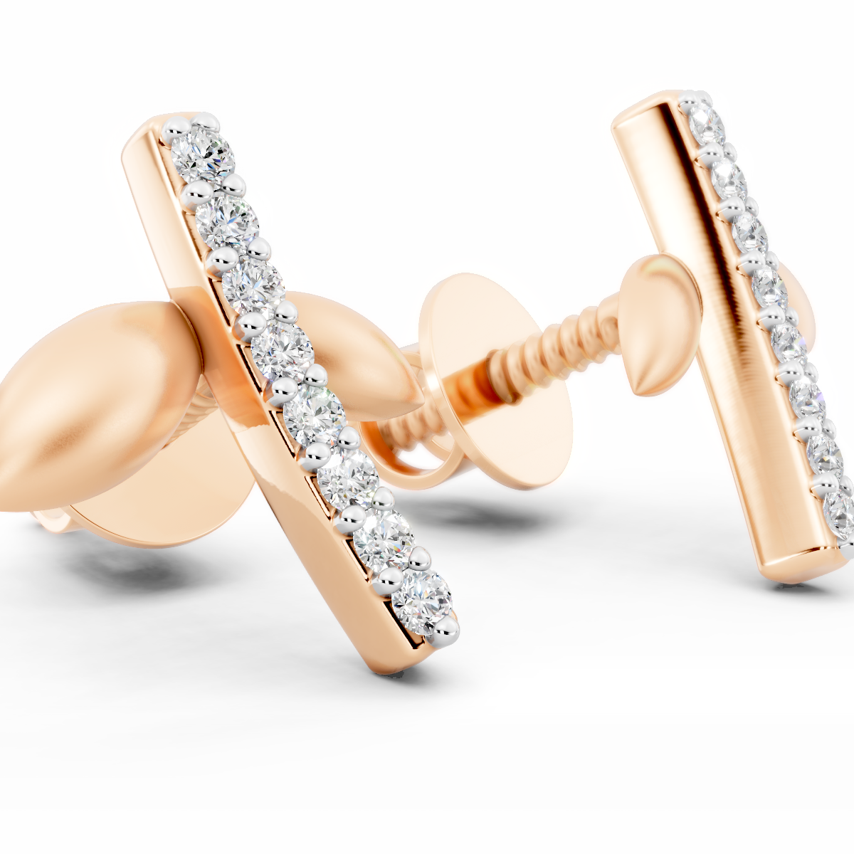 Linear Swirl Stud