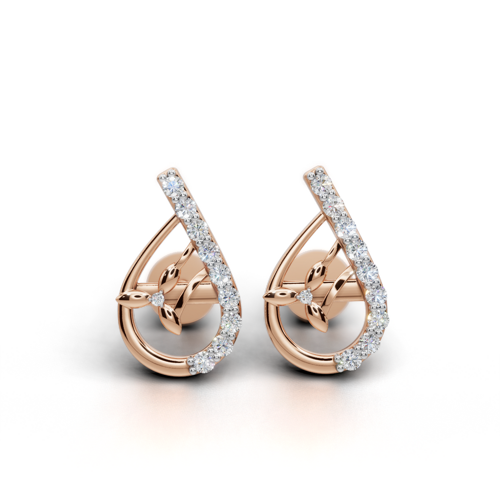 Dewdrop Cluster Studs
