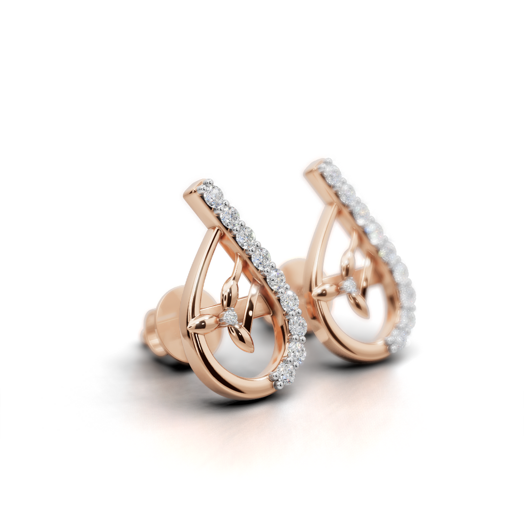 Dewdrop Cluster Studs