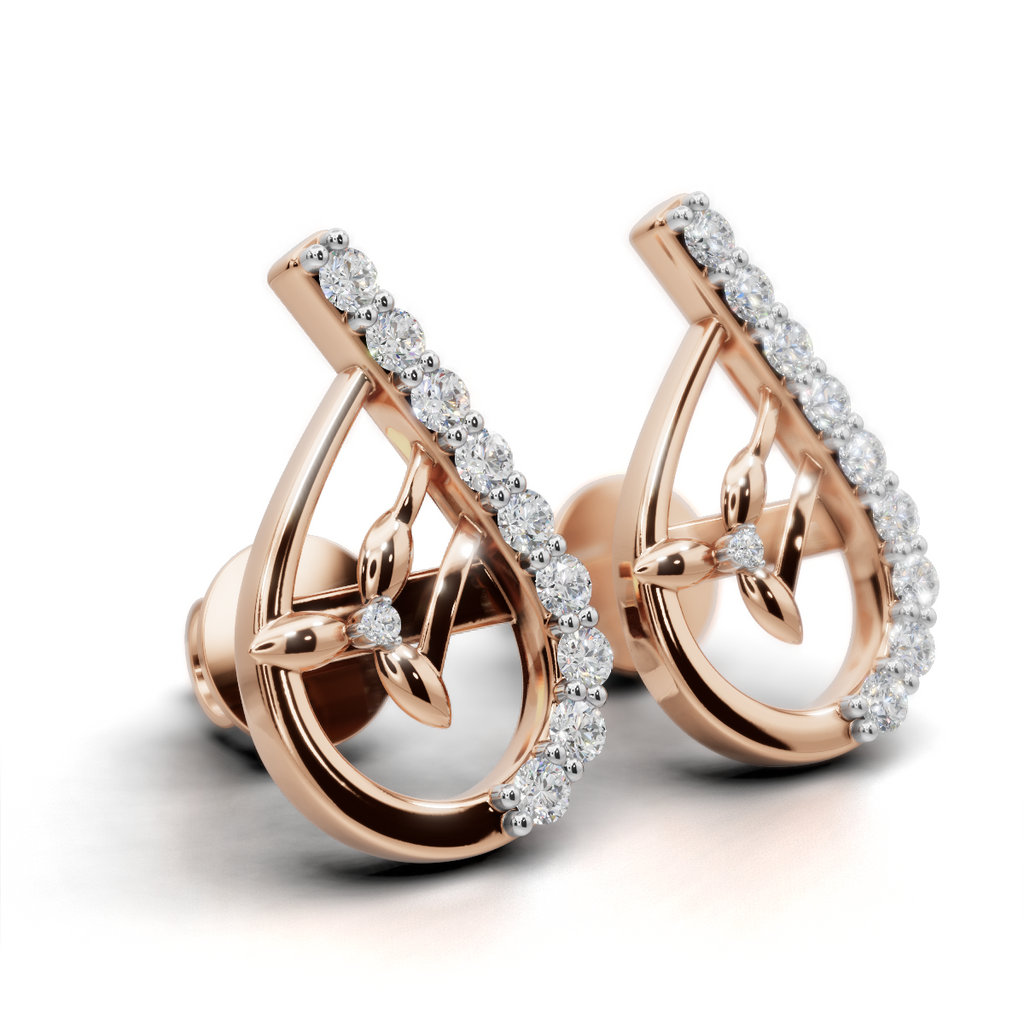 Dewdrop Cluster Studs