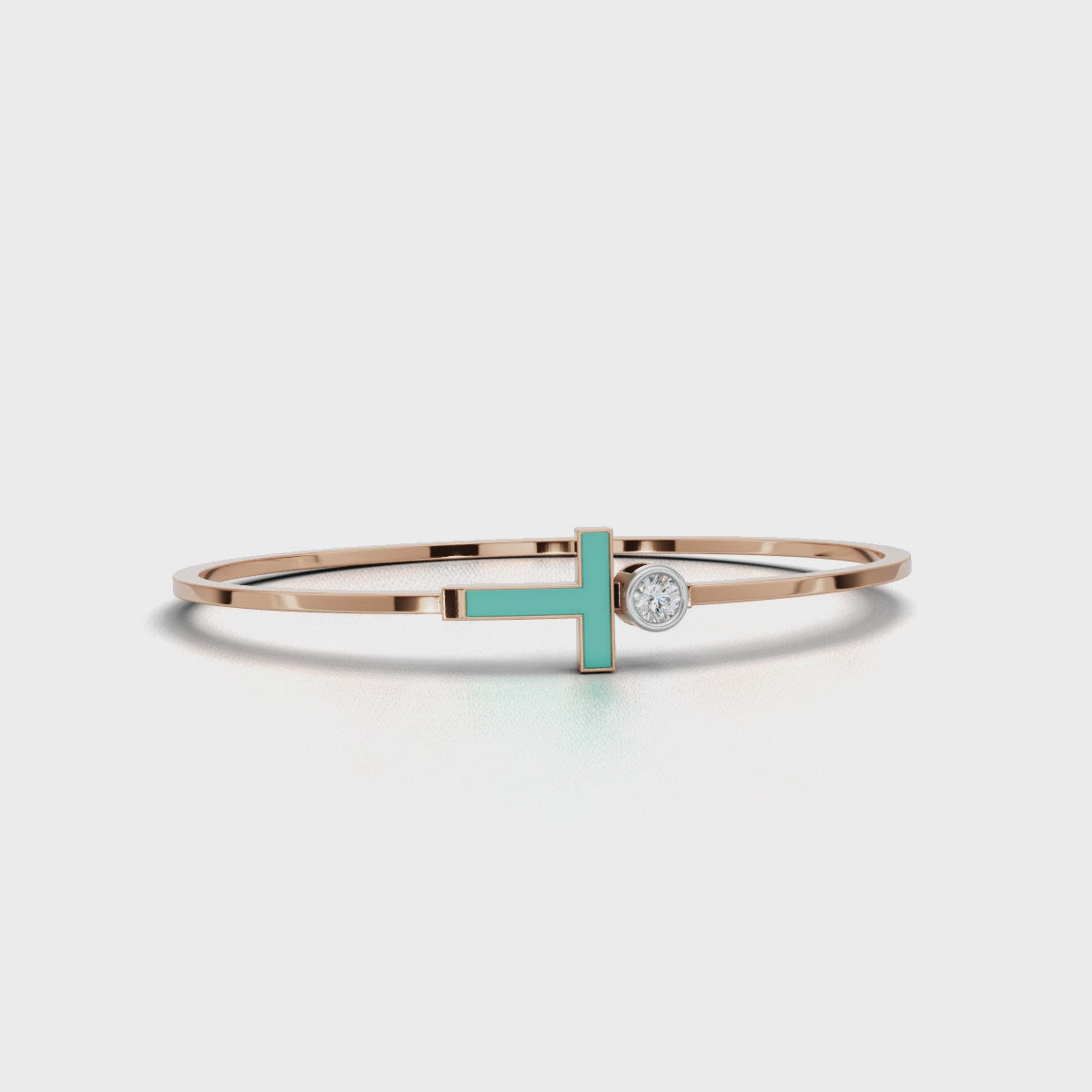 Turquoise T-Gleam Cuff
