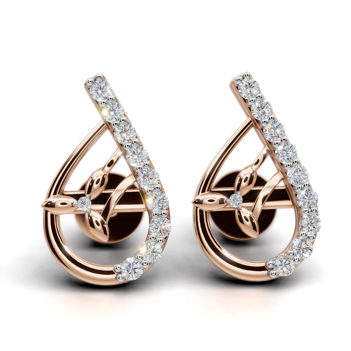 Dewdrop Cluster Studs