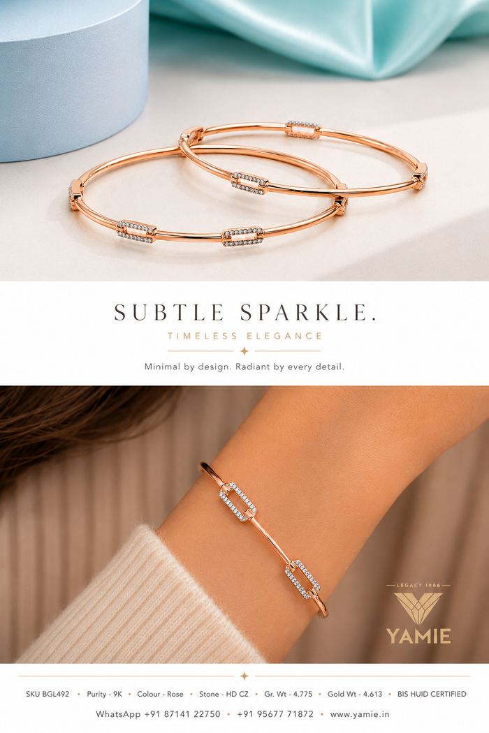 Paperclip Link Bangle